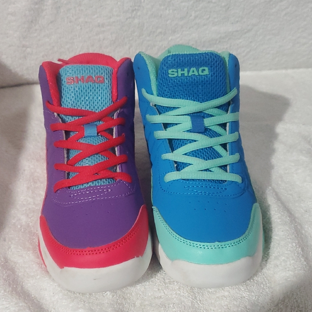 Kids' Colorful Sneakers - Purple and Blue
